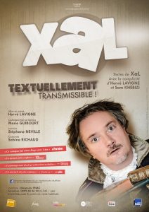 Affiche XaL - Textuellement transmissible ! 
