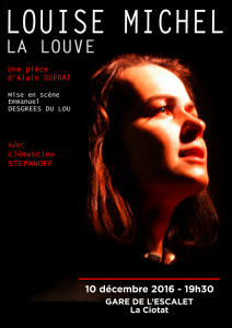 Affiche "Louise Michel, La Louve"